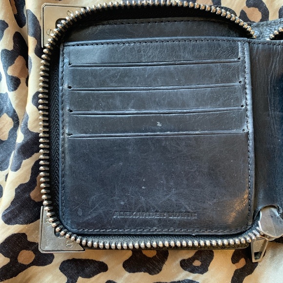 ALEXANDER WANG PRISMA CROC WALLET - Picture 2 of 5